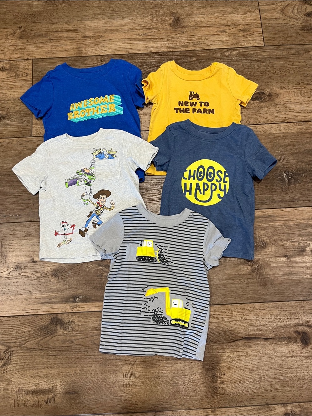 Lot of 5 Boys T-Shirts